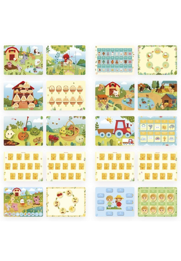 GRANJA - BUSY BOOK GRANJA SP/IT JANOD