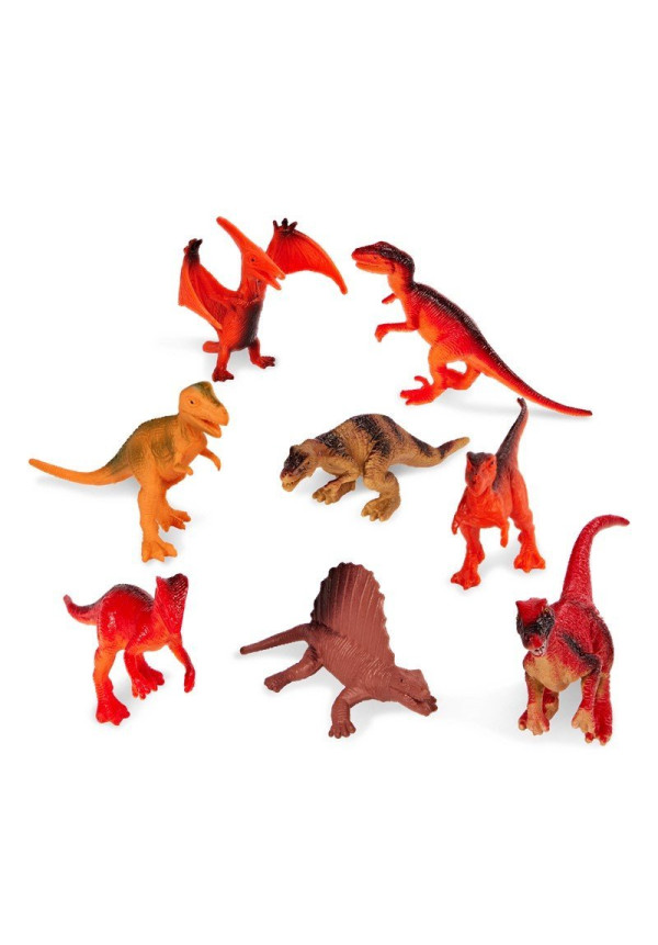 Terra Tubo de 8 dinosaurios 7-11 cm