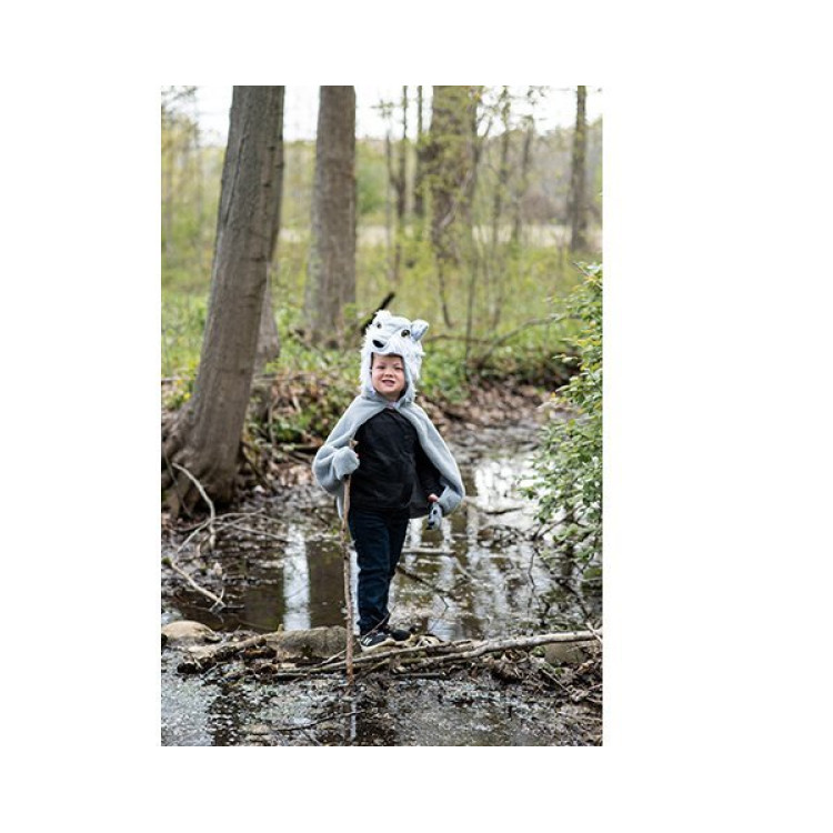 CAPA LOBO TALLA 2-3 AÑOS GREAT PRETENDERS