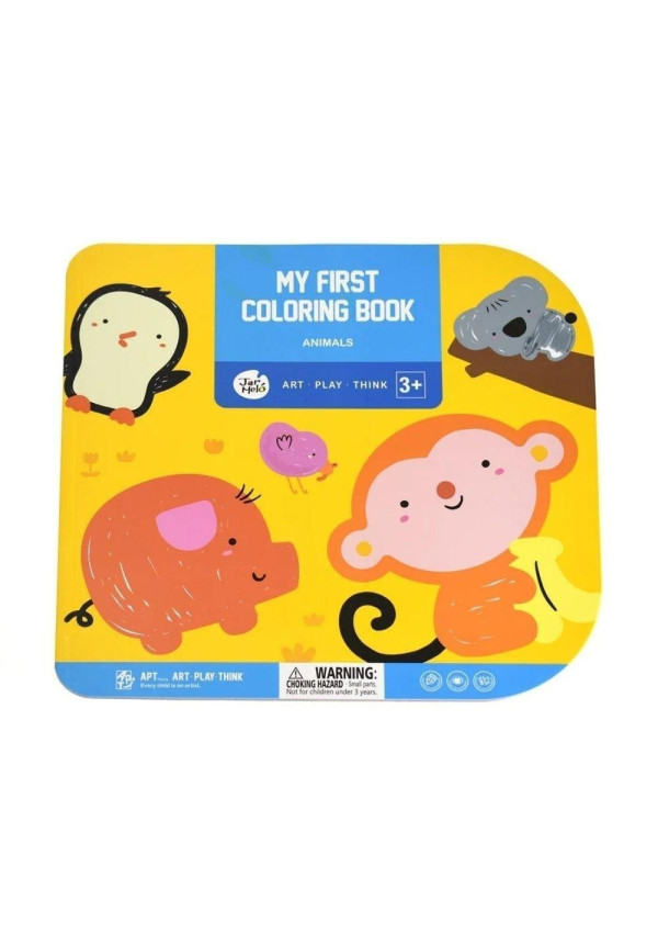 Cuaderno colorea sin salirte ANIMALS JARMELO