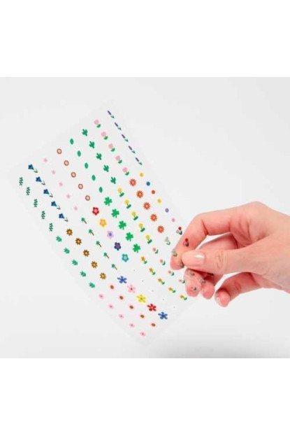 PEGATINAS OMY PARA UÑAS FLOWER