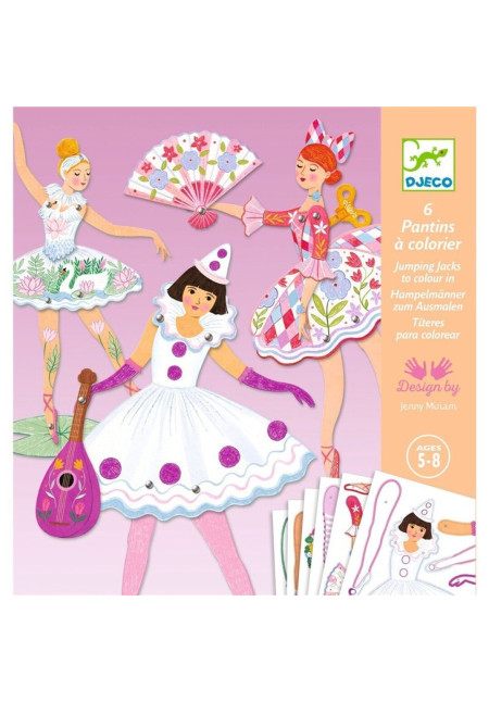 Colorea sorpresas Tutus DJECO