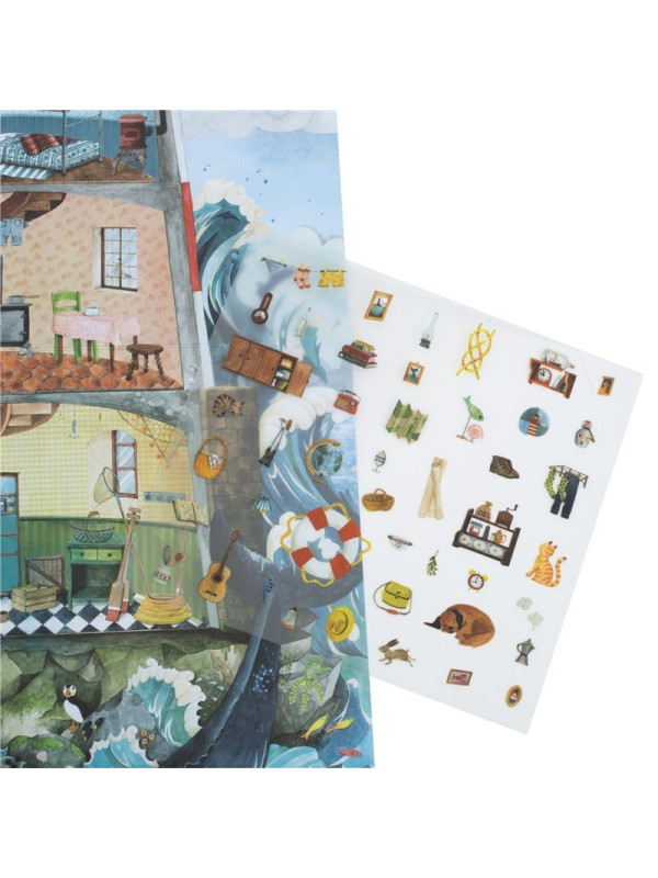 Gran faro con calcomanías El Explorador MOULIN ROTY