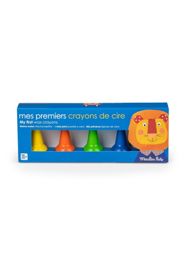 5 lápices de cera Popipop MOULIN ROTY 