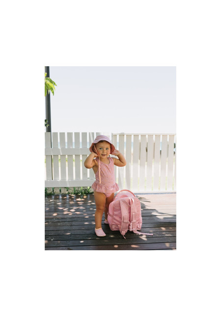 Gorro Reversible Whale Pink Monnëka