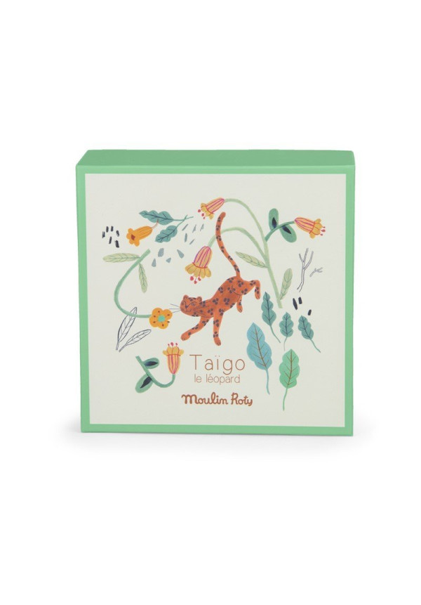 Doudou leopardo Taïgo Forêt  Mawa MOULIN ROTY