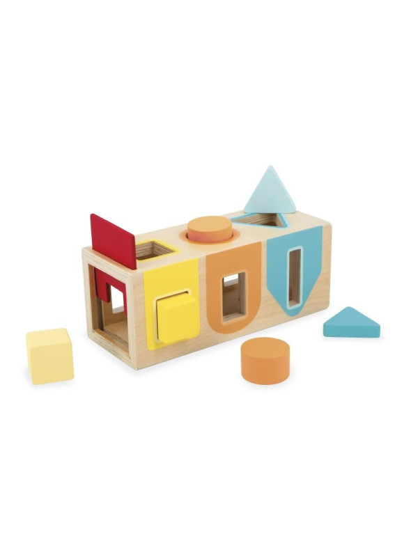 caja con formas geometricas