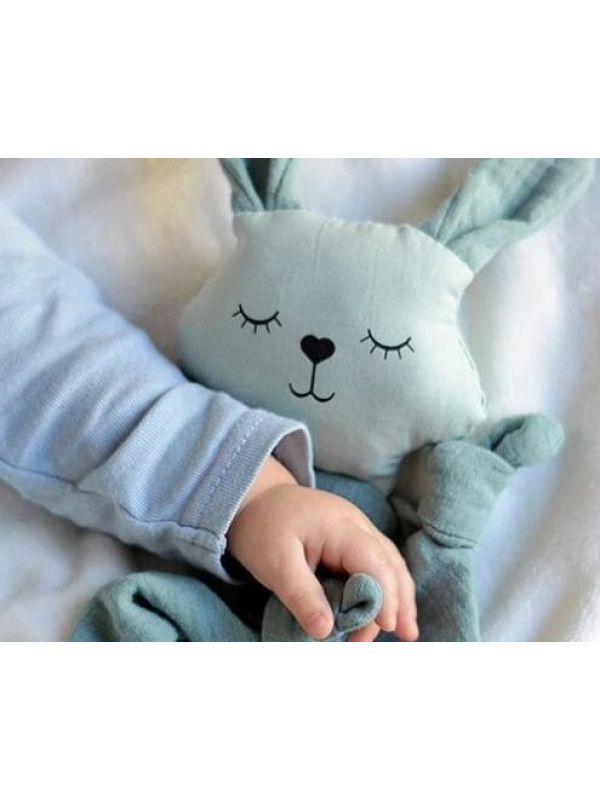 Peluche para dormir de algodón orgánico: Conejo A PUNT
