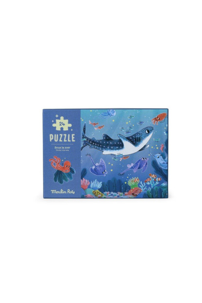 Puzzle fosforescente Bajo el mar Paulie  MOULIN ROTY
