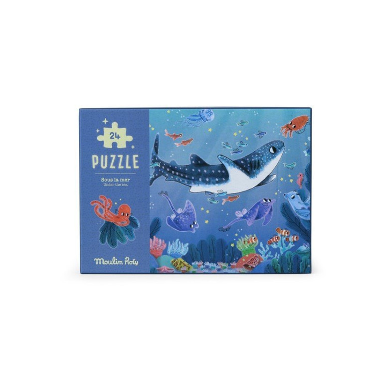 Puzzle fosforescente Bajo el mar Paulie  MOULIN ROTY