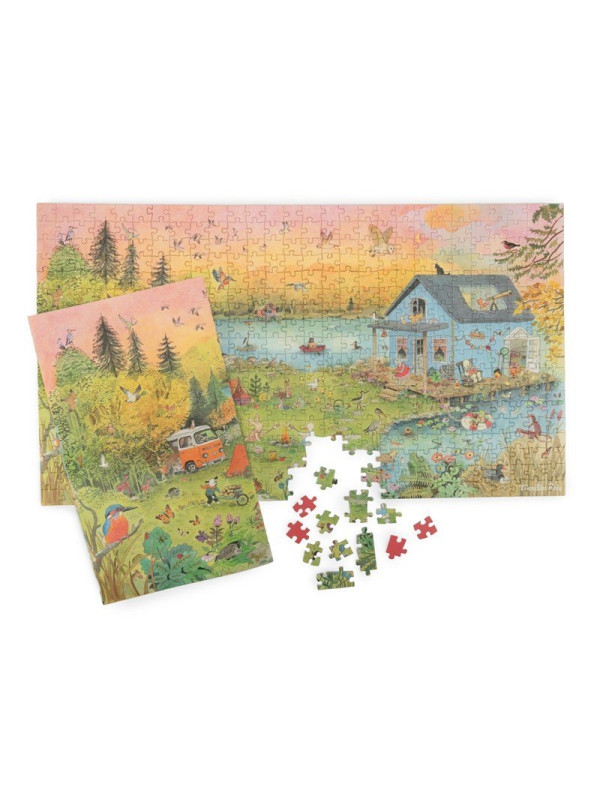 Puzzle (500 piezas) Gran Familia MOULIN ROTY