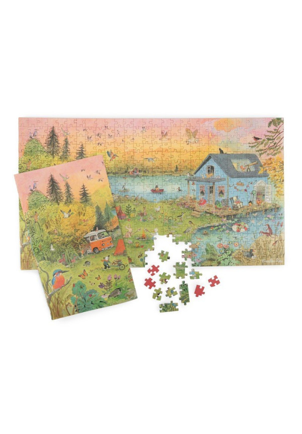 Puzzle (500 piezas) Gran Familia MOULIN ROTY