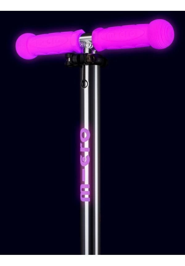 MINI MICRO DELUXE GLOW LED ROSA ESCARCHA