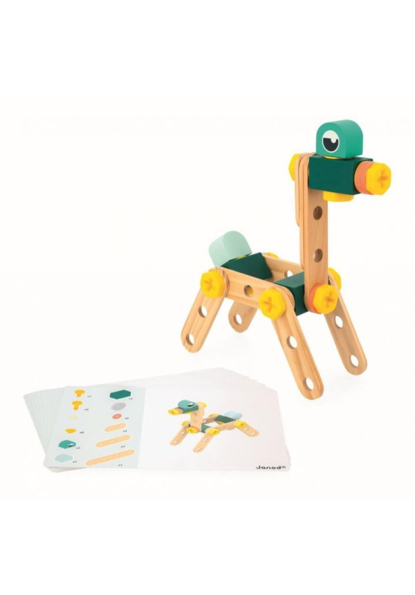 BRICO'KIDS - BOTE 100 PIEZAS JANOD