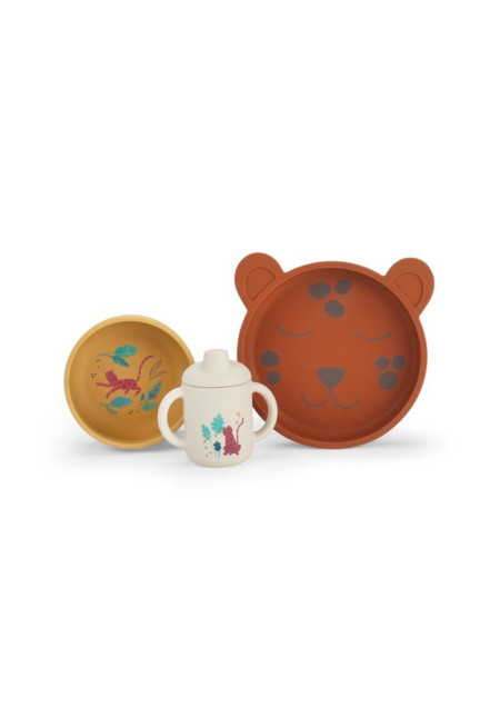  Set vajilla silicona Forêt Mawa MOULIN ROTY