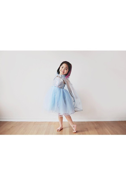 CAPA REINA DE CRISTAL TALLA 5-7 GREATPRETENDERS