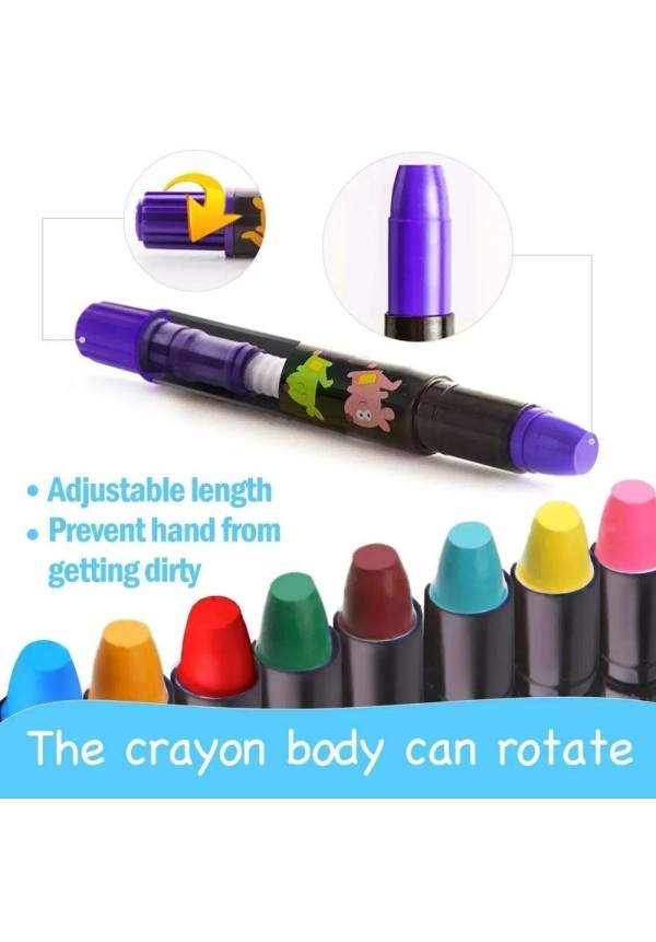 Bote Crayón Suave Lavable 6 ud