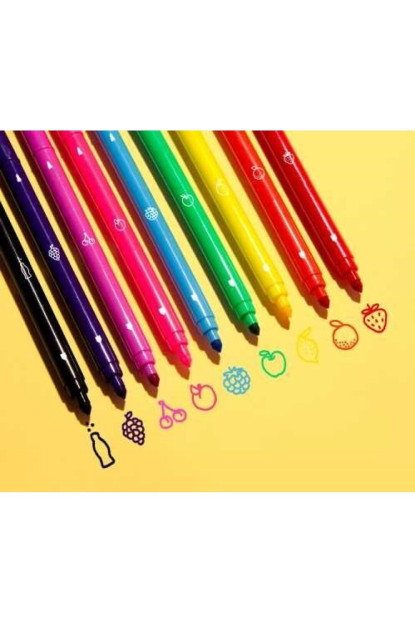 ROTULADORES OMY CON AROMAS 9 unid OMY