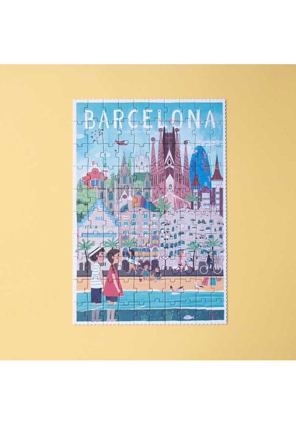 Barcelona Skyline Puzzle LONDJI