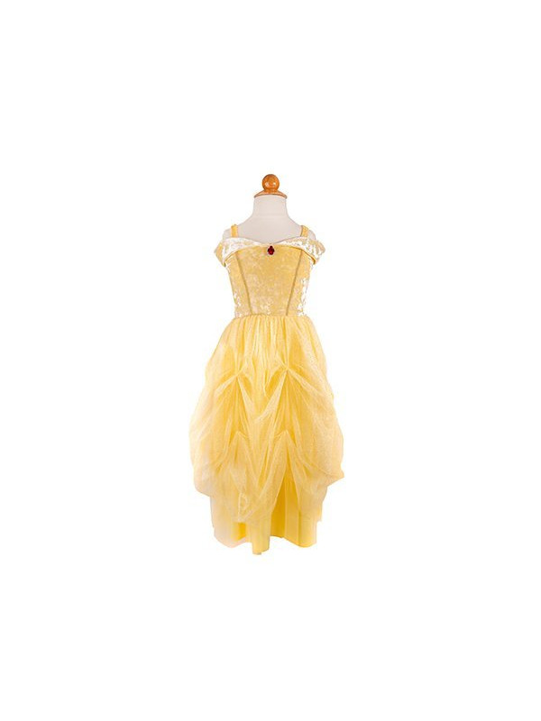 VESTIDO DE PRINCESSA AMARILLO TALLA 5-6 GREAT PRETENDERS