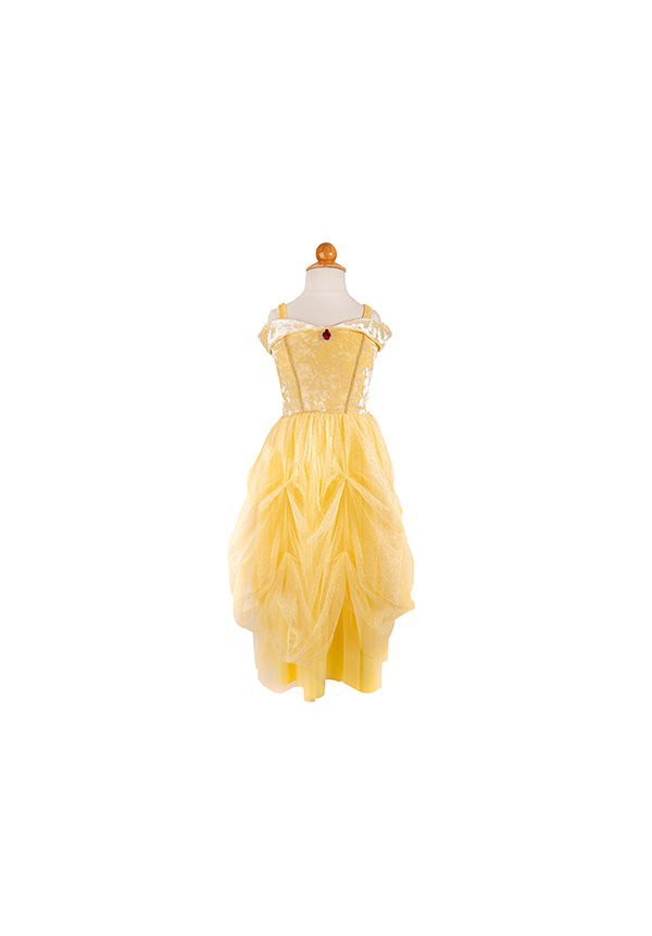 VESTIDO DE PRINCESSA AMARILLO TALLA 5-6 GREAT PRETENDERS