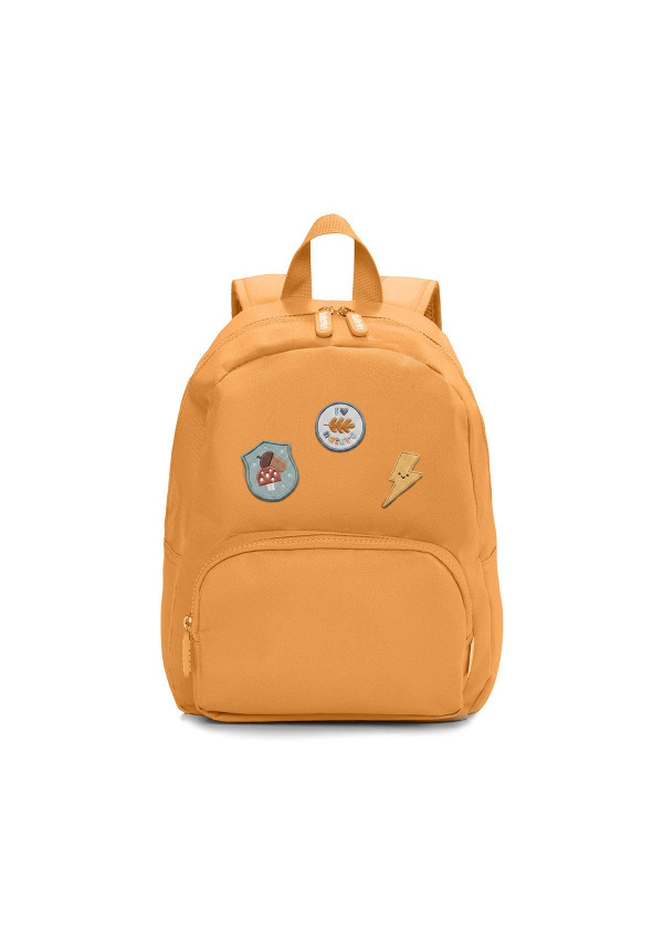 Mochila Solid Color Mustard + 6 Parches Autoadhesivos Nature