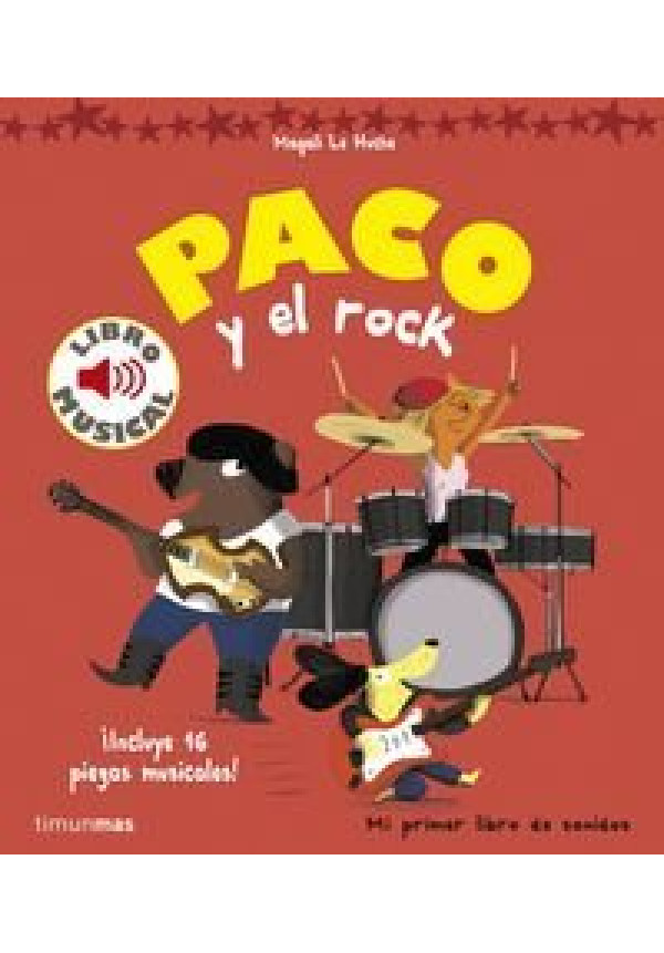 LIBRO Paco Y El Rock - Libro Musical