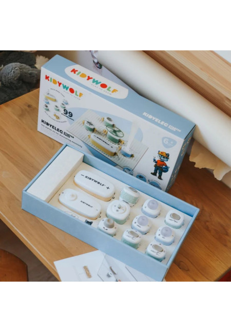 Mi Primer Kit Eléctrico - Iniciación 11 piezas KIDYWOLF
