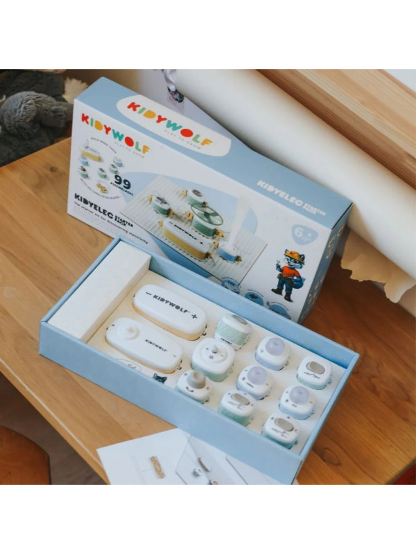Mi Primer Kit Eléctrico - Iniciación 11 piezas KIDYWOLF