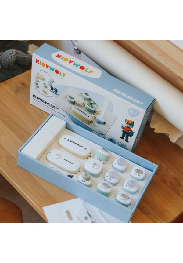 Mi Primer Kit Eléctrico - Iniciación 11 piezas KIDYWOLF