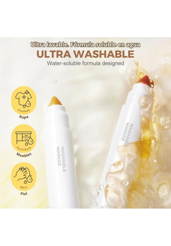 Rotuladores Extra Lavables WASH POWER 12 ud.
