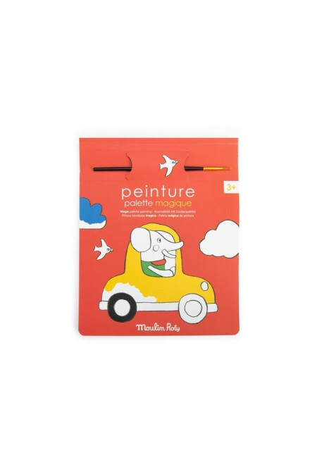  Paleta mágica de pintura Popi pop MOULIN ROTY