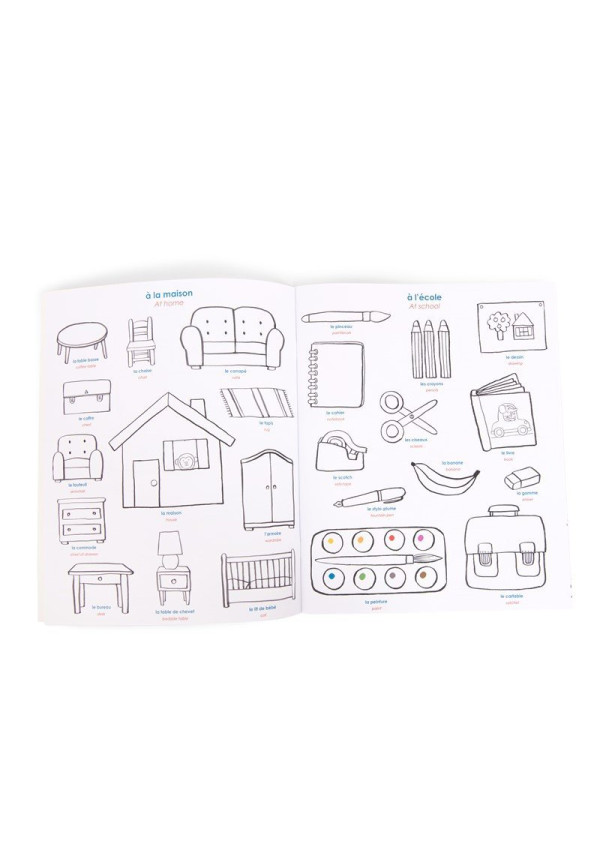  Cuaderno de pegatinas Popipop  MOULIN ROTY