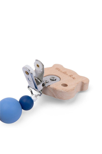 Porta chupete madera/silicona hámster P&P MOUIN ROTY