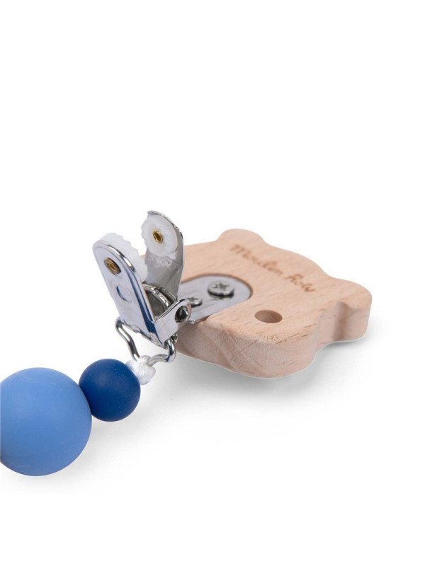 Porta chupete madera/silicona hámster P&P MOUIN ROTY