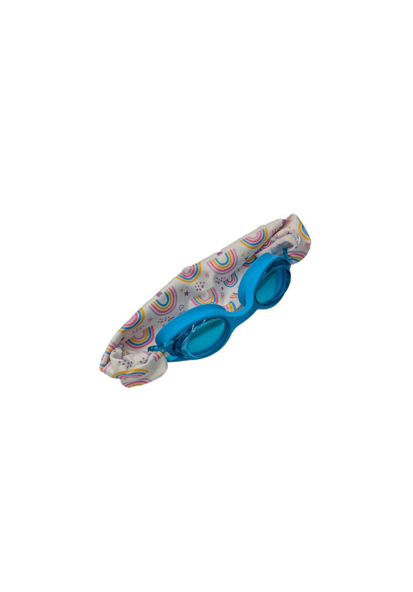 Gafas infantiles azul claro con turbante Arcoiris