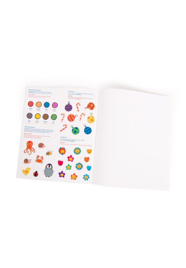  Cuaderno de pegatinas Popipop  MOULIN ROTY
