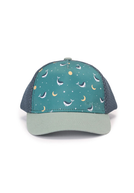 Gorra Whale Teal Monnëka