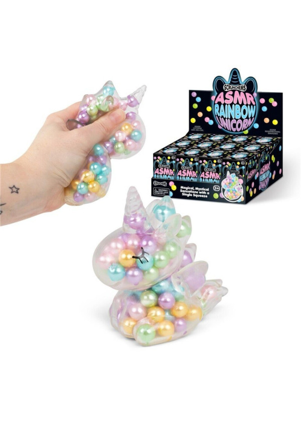 SCRUNCHEMS ASMR RAINBOW UNICORN