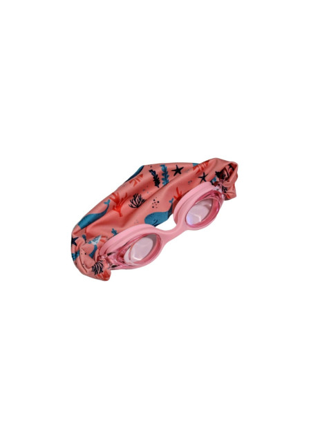 Gafas infantiles rosas con turbante Ballenas