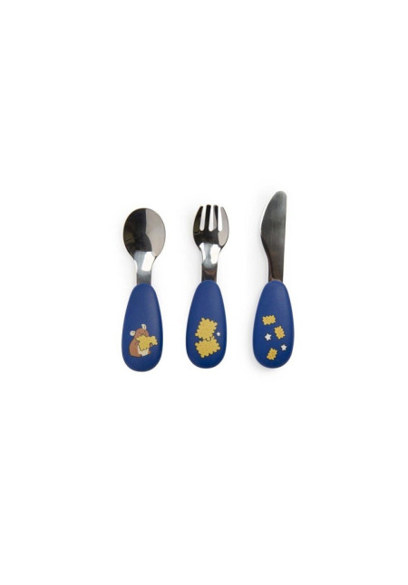  Set de cubiertos silicona PUCE&PILOU MOULIN ROTY
