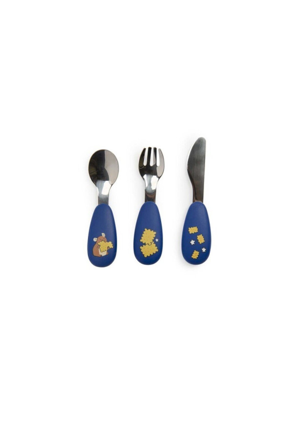  Set de cubiertos silicona PUCE&PILOU MOULIN ROTY