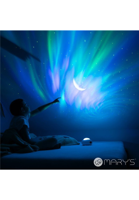 Mary`s proyector Ufo galaxy RGBW con control remoto