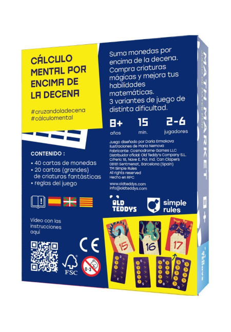 Math Market SIMPLE RULES