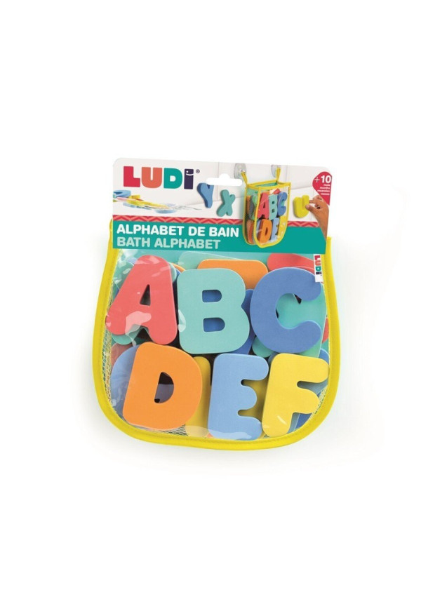  Red para baño con letras LUDI