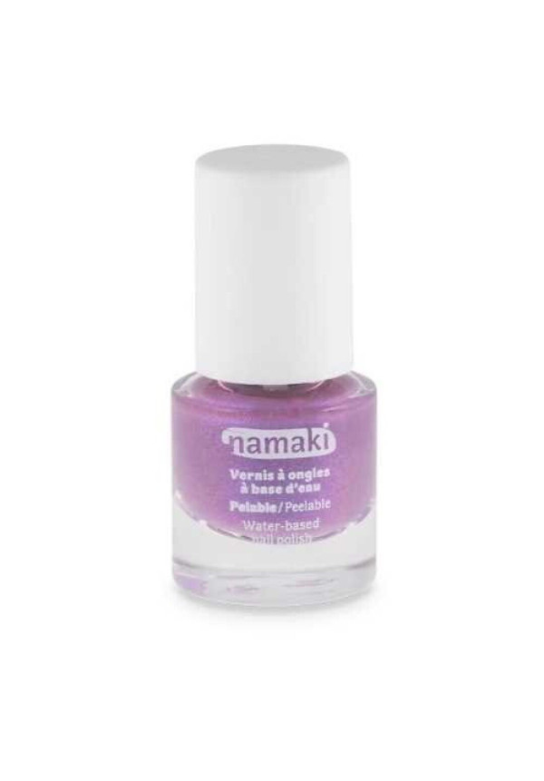 ESMALTE DE UÑAS AL AGUA NAMAKI LILA GLITTER