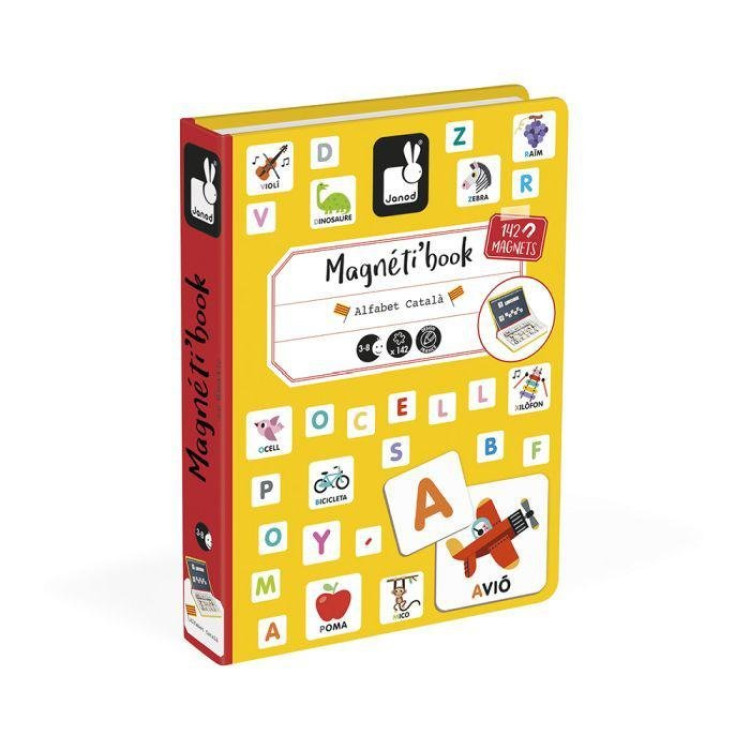 MAGNETI'BOOK ALFABETO EN CATALAN JANOD