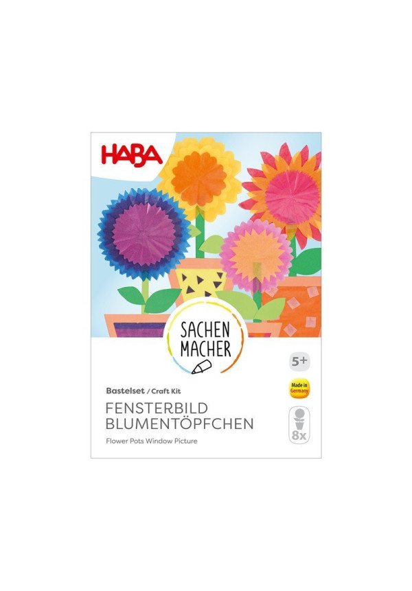 Set Creativo - Imágenes para Ventanas Macetas con Flores HABA