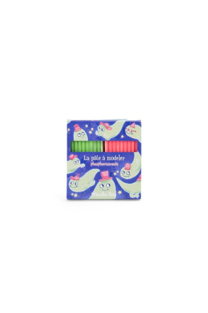 2 plastilinas fosforescentes MOULIN ROTY