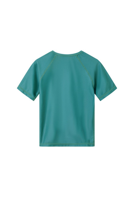 Camiseta Protección Solar Whale Teal Monnëka